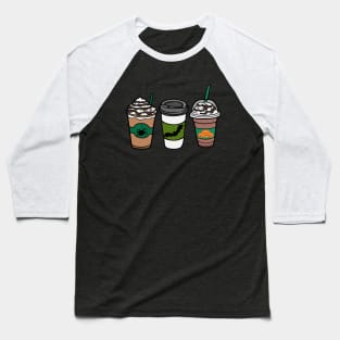 Halloween coffee Baseball T-Shirt